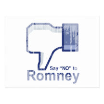 Say No to Romney Faded.png Post Card