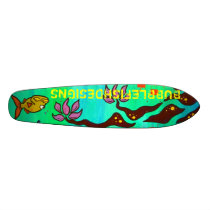 Say Somethin' Custom Skate Board