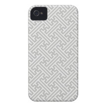 Sayagata Grey iPhone 4 Case-Mate Cases
