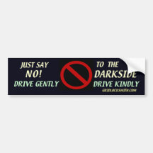 SayNoDarkside Bumper Stickers