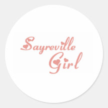 Sayreville Girl tee shirts Sticker