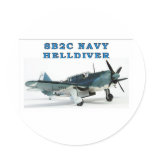 SB2C NAVY HELLDIVER stickers