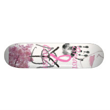 SB de cancer du sein Plateaux De Skateboards