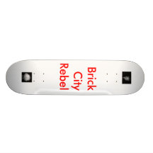 SBaker, Brick City Rebel Skate Decks