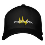 SBK Flex-Fit Cap Black Embroidered Hat
