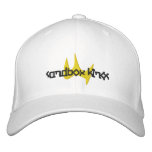 SBK Flex-Fit Cap White Embroidered Hat