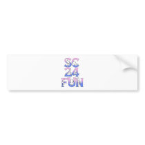 SC24FUN LOGO ROWS 1 copy Bumper Stickers