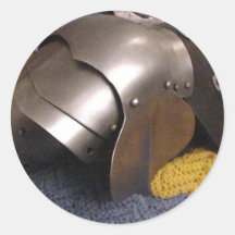 Sca Armour Armour Round Stickers