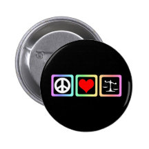Scales of justice button