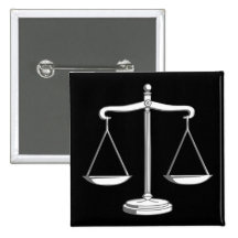Scales of Justice - law button