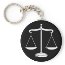 Scales of Justice - Law Keychains