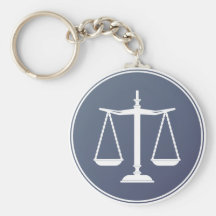 Scales of Justice - Law Keychains