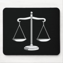 Scales of Justice - Mousepad