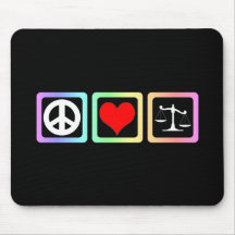 Scales of justice mousepads