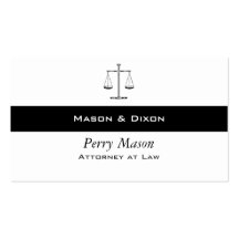 Scales of Justice w/ QR Codes Business Card Templates
