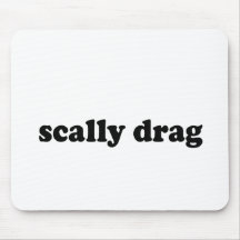 SCALLY DRAG MOUSE PAD