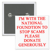 SCAMS nd crooks joke Pin