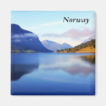 Scandinavian beauty, Norway Fridge Magnet