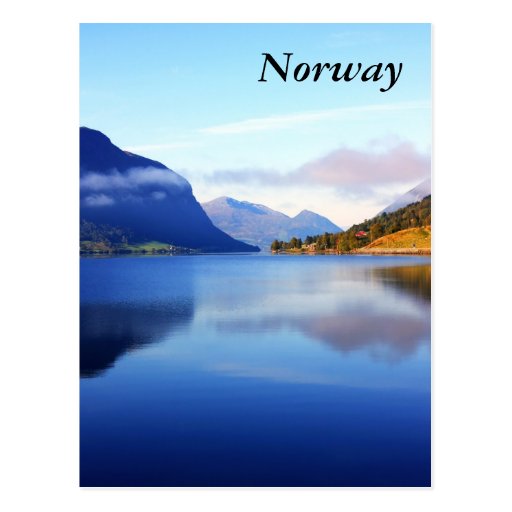 Scandinavian beauty, Norway Post Card
