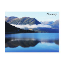 Scandinavian mountains, The North sea, taken in... Post Cards