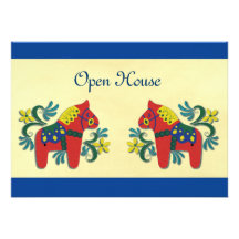Scandinavian Open  House Party Invitations