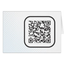 Scannable QR Bar code Greeting Cards