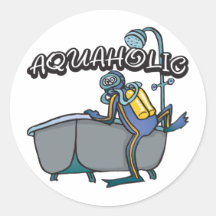 SCAPHANDRE d'Aquaholic Adhésifs Ronds