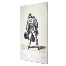Scapin Stretched Canvas Print