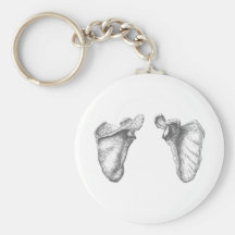 Scapula Grey Key Chains
