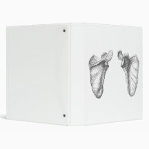ScapulaGrey 3 Ring Binder