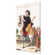 Scaramouche on Horseback Stretched Canvas Print