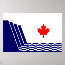 Scarborough, Ontario flag Posters