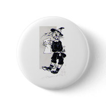 Scarecrow Pinback Button