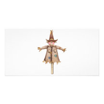 SCARECROW by SHARON SHARPE Photo Card