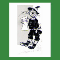 Scarecrow postcards