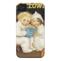 Scared Children on Halloween iPhone 4 Covers