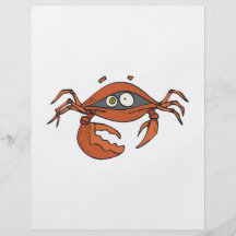 scared little crab flyer