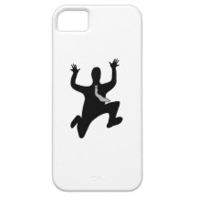 Scared Running Man iPhone 5 Cover