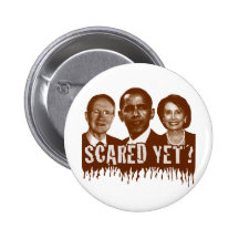 Scared Yet? Pinback Button