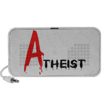 Scarlet Atheist Notebook Speaker