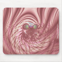 Scarlet Bird Mouse Pad