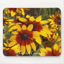 Scarlet Coreopsis Mouse Pads