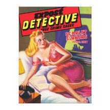 Scarlet Sinners Final Exit Canvas Print