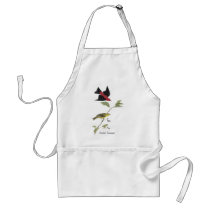 Scarlet Tanager - John James Audubon Aprons