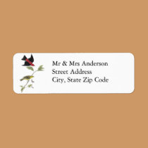 Scarlet Tanager - John James Audubon labels