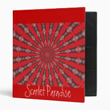 Scarlets Paradise Binder