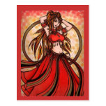Scarley Belly Dancer Postcards