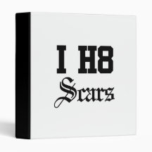 scars 3 ring binders