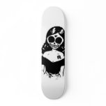 SCARY GIRL NUDE SKATEBOARD