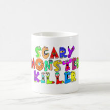 Scary Monster Killer Wraparound Mug